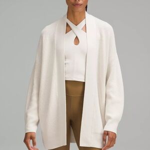 Elegant Cream Women's Cardigan